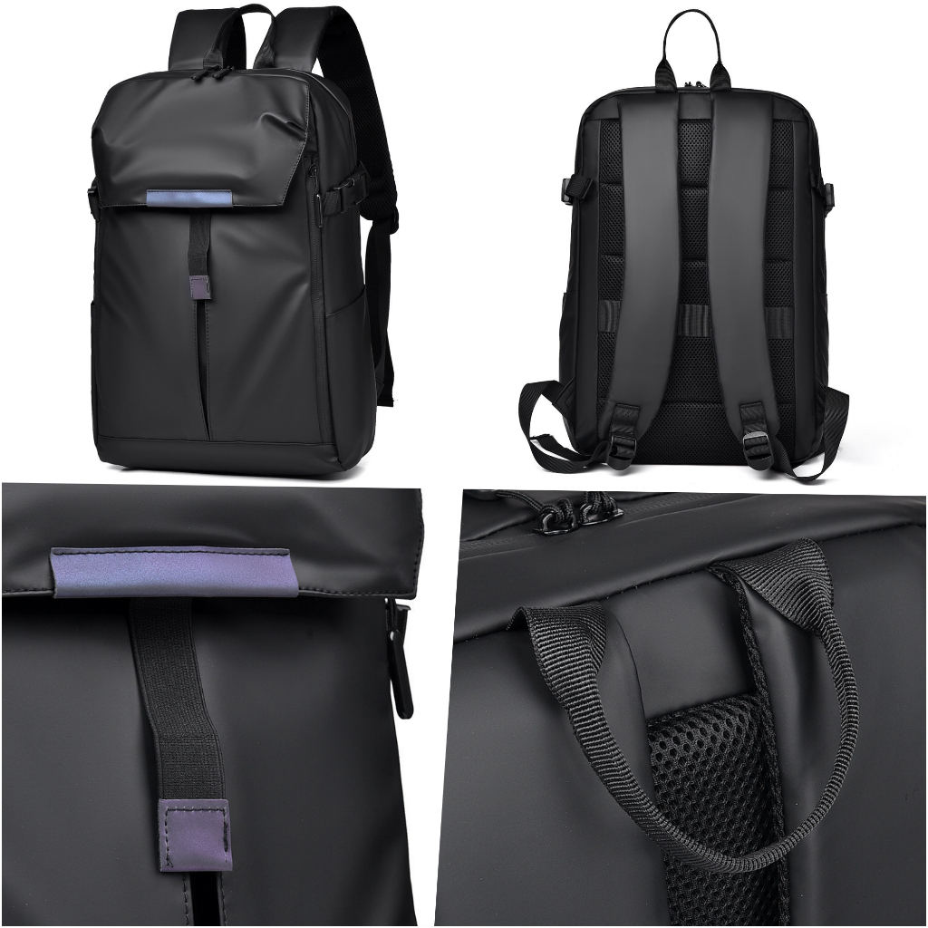 Balo đựng nón bảo hiểm DETOLO đựng laptop 14 15,6 inch balo kiểu dáng công sở thể thao balo đi làm cho nam nữ