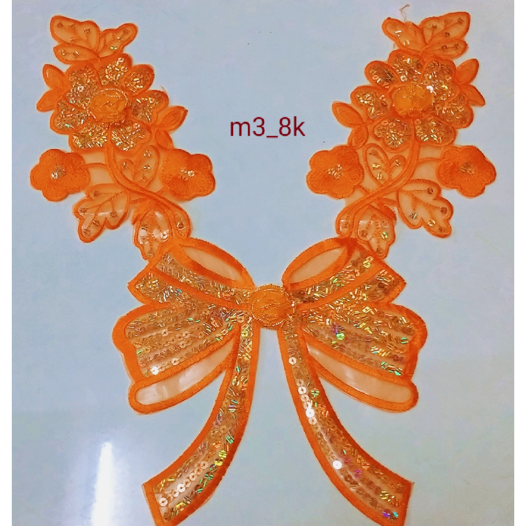cổ ren lim sa trang trí