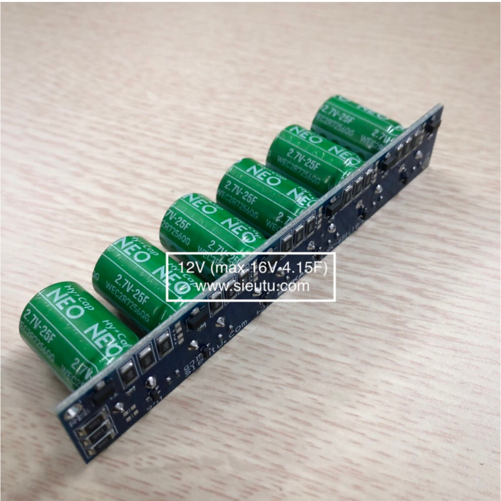 Siêu tụ điện HyCap Korea 12V - 16V 4.1F