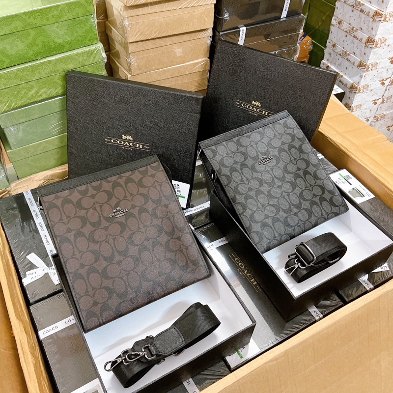 Túi đeo chéo Coach Gotham Slim Fullbox Seal