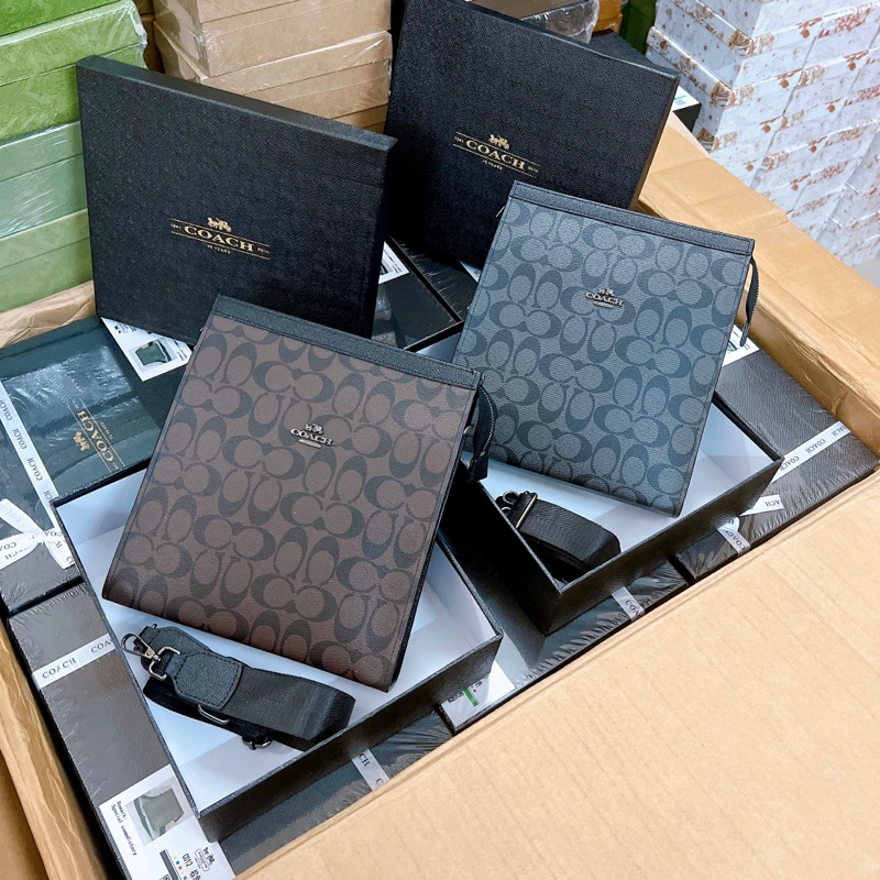 Túi đeo chéo Coach Gotham Slim Fullbox Seal