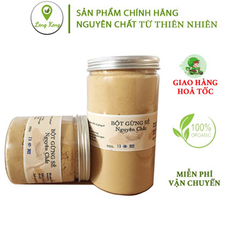 Bột gừng sẻ cay nguyên chất - nói không với gừng lai - bột gừng sấy lạnh.