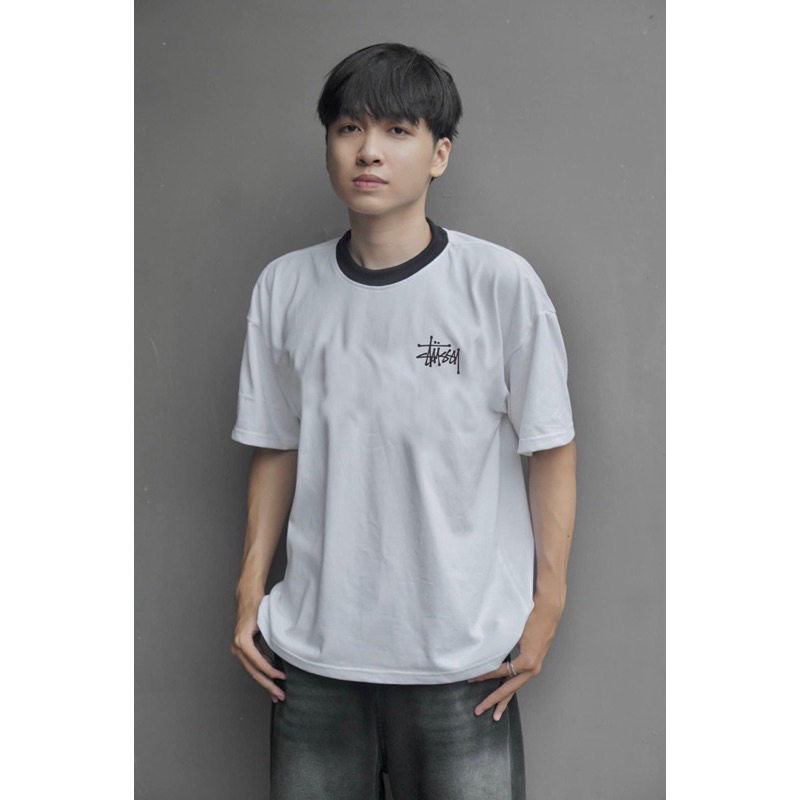 Áo Phông Ringer Phối Cổ Đơn Giản - Áo Thun 100 Cotton 2 chiều Form Unisex