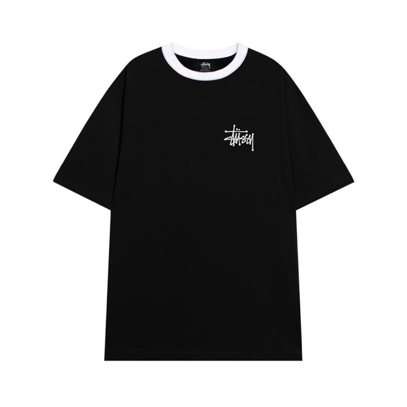 Áo Phông Ringer Phối Cổ Đơn Giản - Áo Thun 100 Cotton 2 chiều Form Unisex