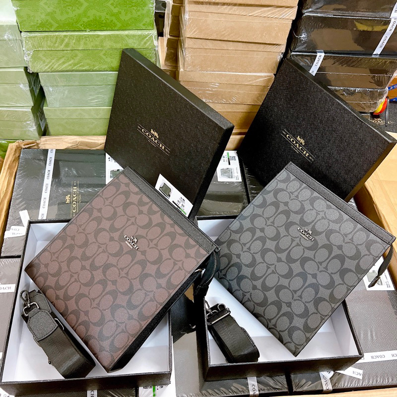 Túi đeo chéo Coach Gotham Slim Fullbox Seal