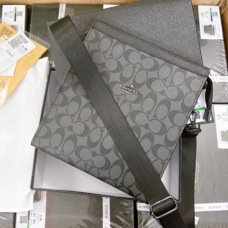 Túi đeo chéo Coach Gotham Slim Fullbox Seal