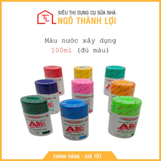 Màu nước xây dựng 100ml - Màu nước