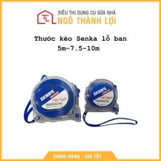 Thước kéo Senka lỗ ban 5m - 10m  - Thước tự kéo cuộn thép Senka