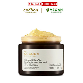 Bigsize - Mặt nạ nghệ Hưng Yên Cocoon giúp da rạng rỡ & mịn màng 100ml thuần chay