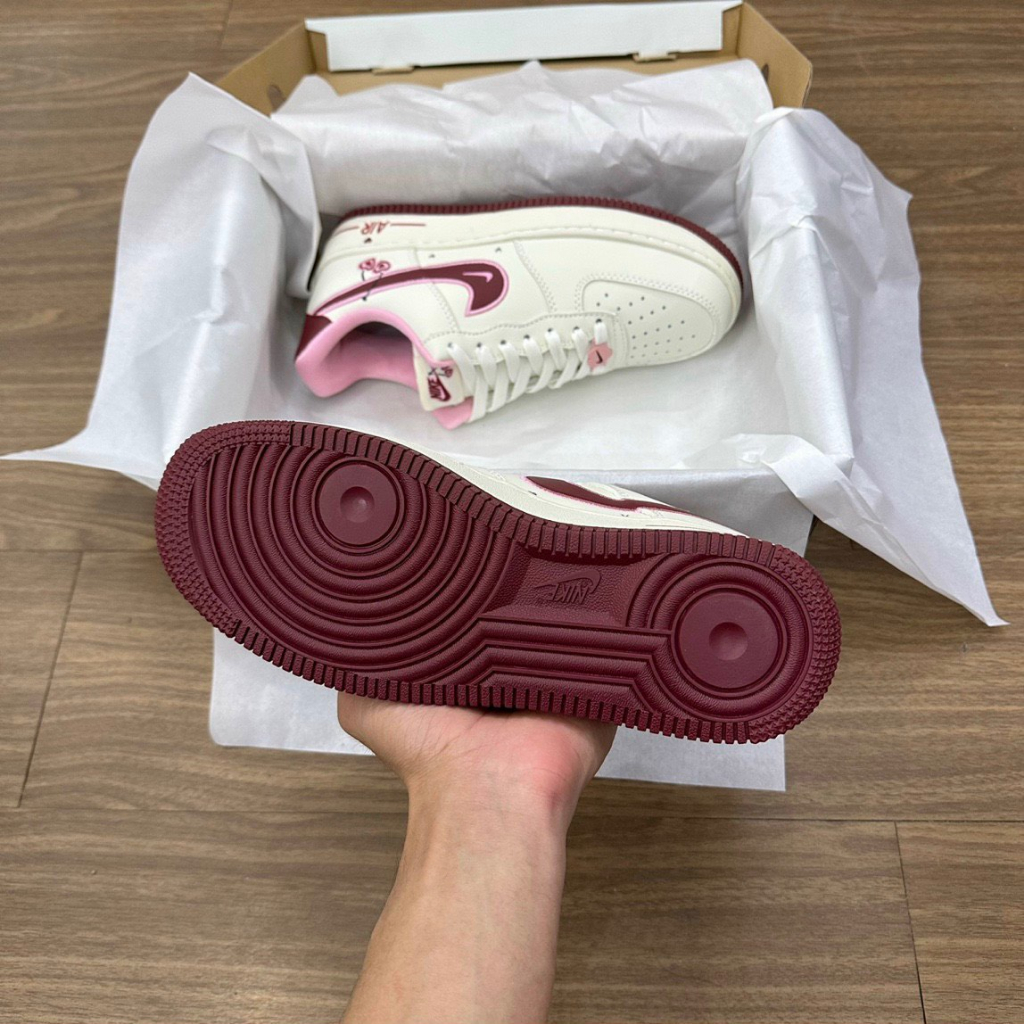 Giày Air Foce1 Low Valentine Day White Pink - AF1 Valentine Trắng Hồng 2023 | BigBuy360 - bigbuy360.vn