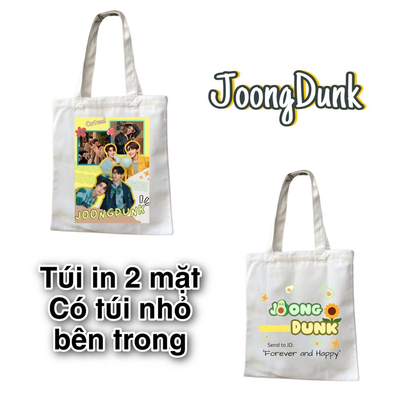 Túi vải TOTE in 2 mặt hình OTP