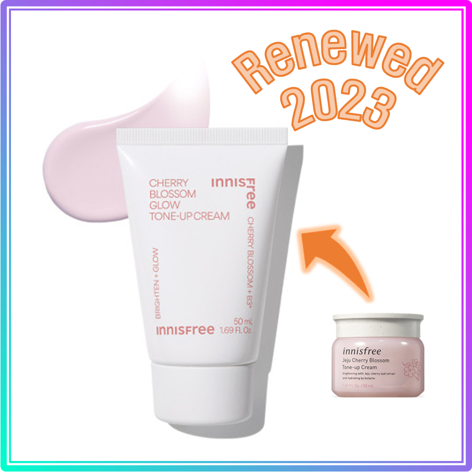 Kem dưỡng nâng tông da từ hoa anh đào Innisfree Cherry Blossom Glow Tone-up Cream 50me