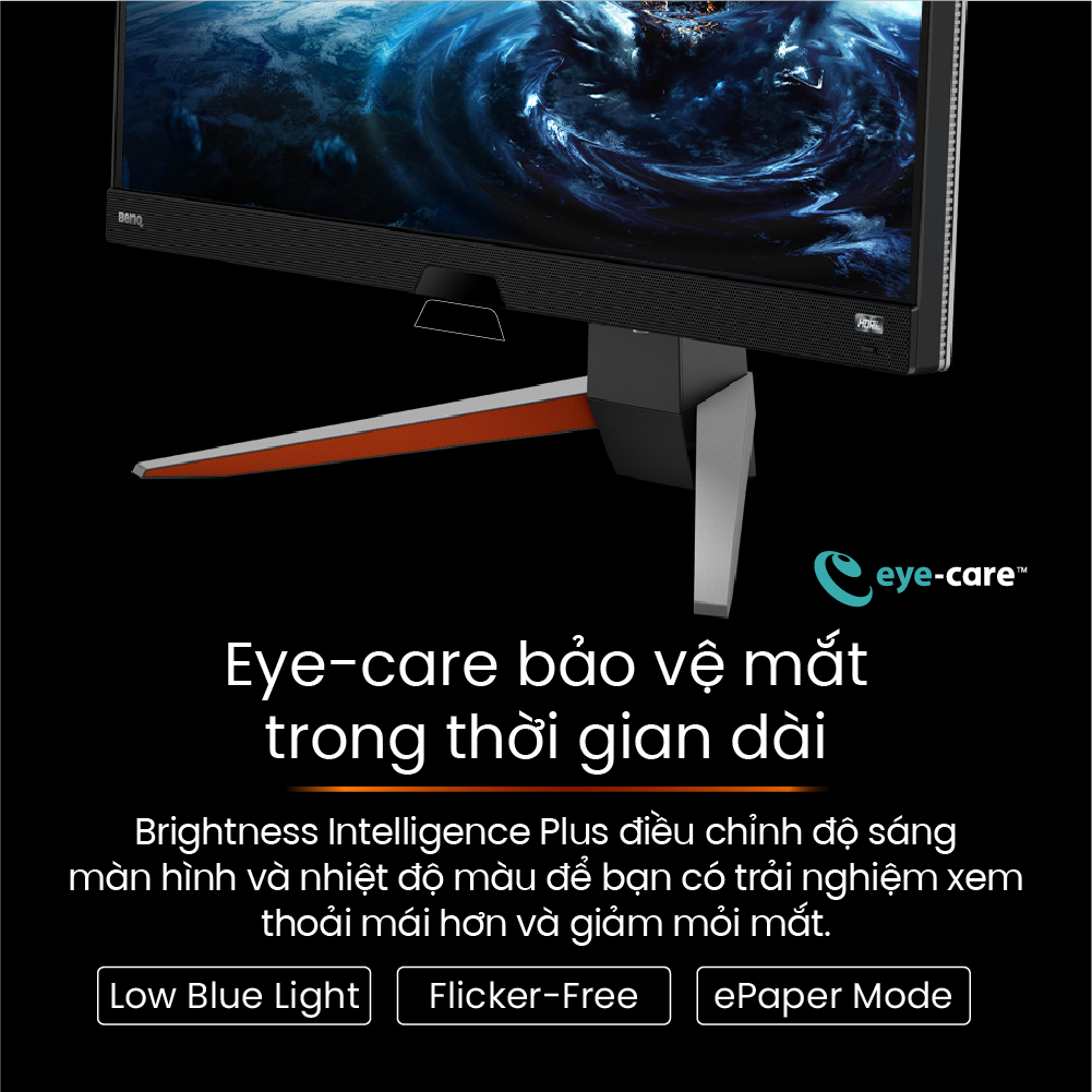 Màn hình máy tính BenQ MOBIUZ EX270M 27" FHD IPS 240Hz 1ms HDRi FreeSync chuyên gaming tích hợp tính năng bảo vệ mắt