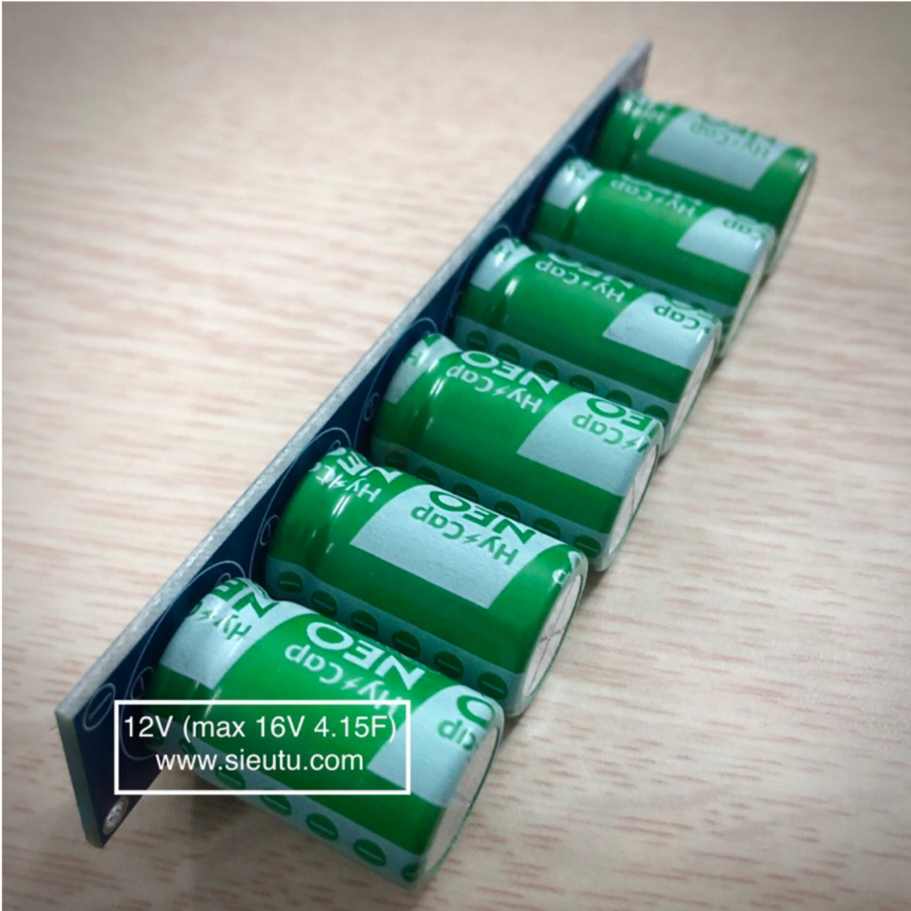 Siêu tụ điện HyCap Korea 4.1F 12V - 16V
