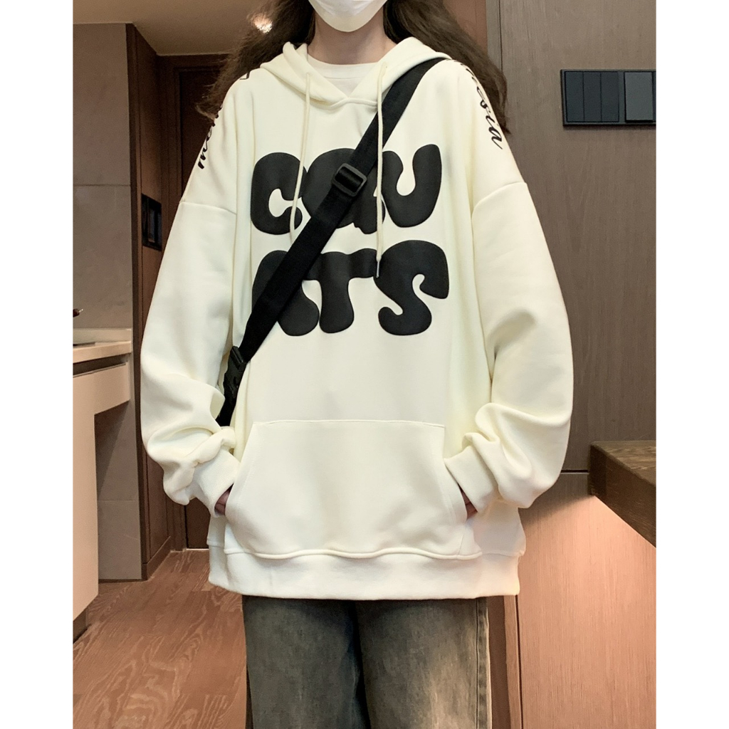 Áo khoác hoodie nỉ unisex mặc đôi nam nữ form rộng mũ to, Áo nỉ cặp đôi hoodi áo đôi hàng đẹp AohoodieCQVATS_
