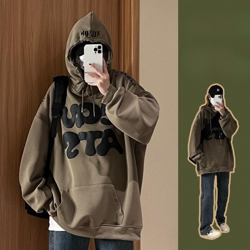 Áo khoác hoodie nỉ unisex mặc đôi nam nữ form rộng mũ to, Áo nỉ cặp đôi hoodi áo đôi hàng đẹp AohoodieCQVATS_