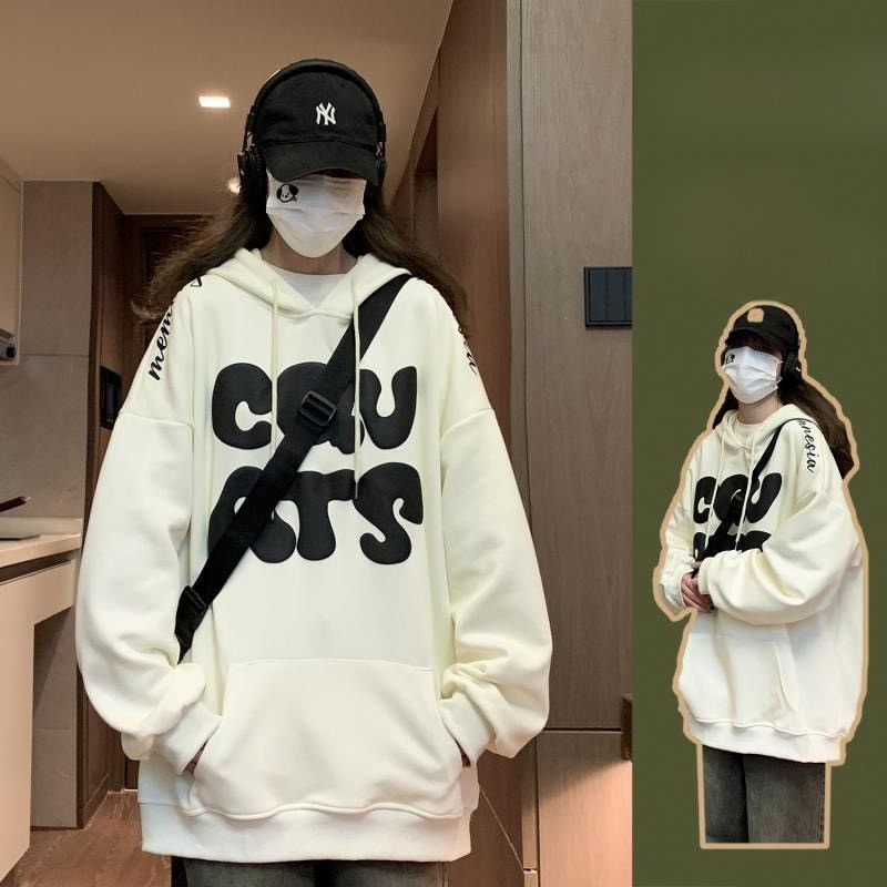 Áo khoác hoodie nỉ unisex mặc đôi nam nữ form rộng mũ to, Áo nỉ cặp đôi hoodi áo đôi hàng đẹp AohoodieCQVATS_