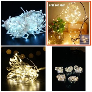 Dây đèn Led bi không chớp trang trí sinh nhật , đám cưới
