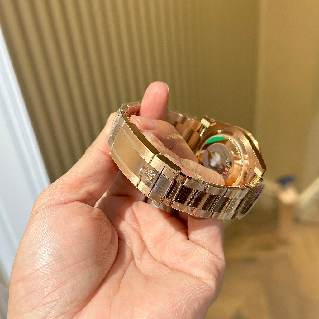 Đồng hồ nam Rolex GMT Master CLEAN 41mm máy Calibre 3285 tóc xanh kháng từ, bản best thị trường