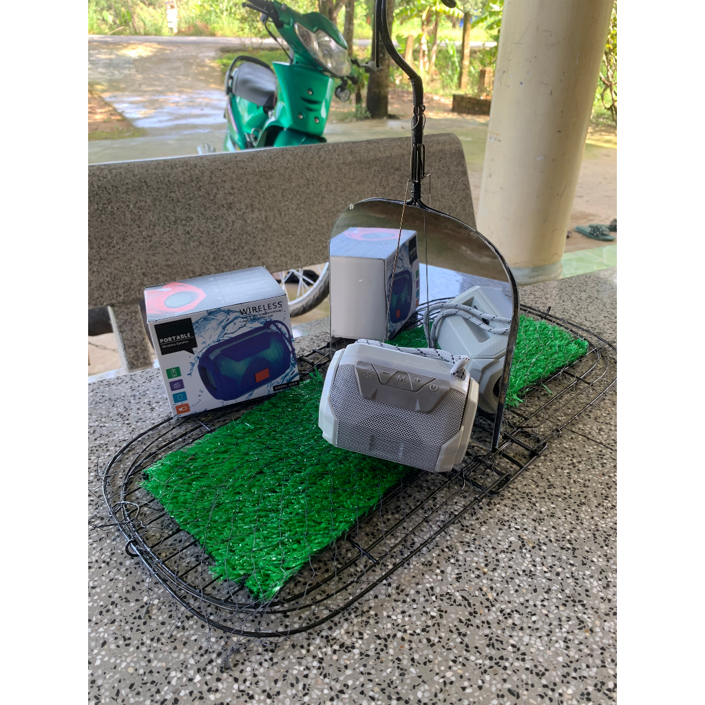 Mẹt gương bẫy chim cút tặng kèm loa + thẻ nhớ