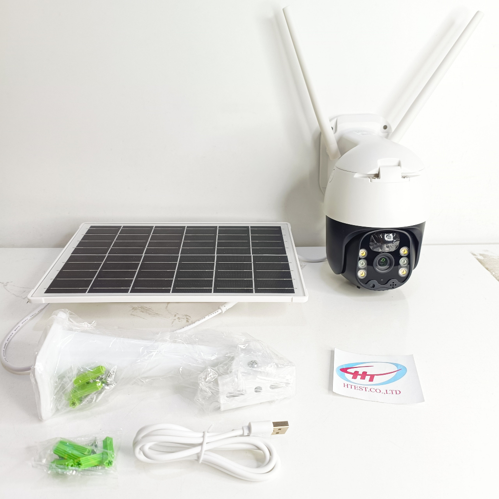 Camera Yoosee PT 4MPx năng lượng mặt trời CG17-46 dùng sim 4G