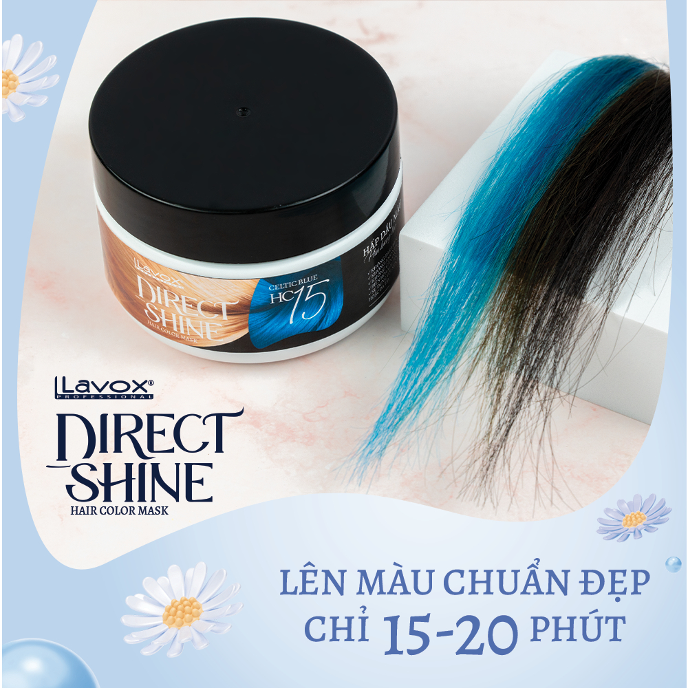 Hấp Dầu Màu Phủ Bóng Tóc Lavox