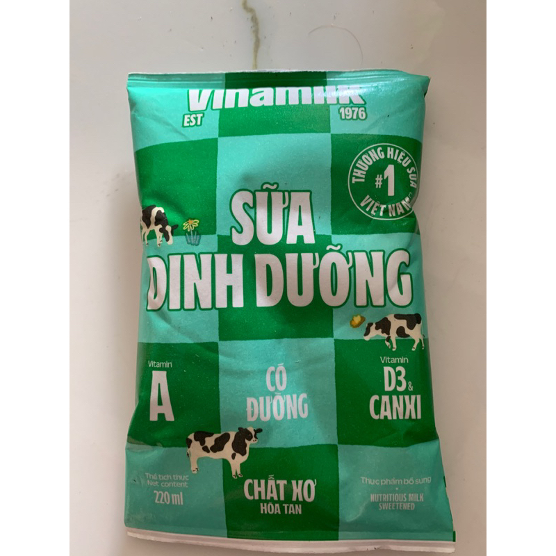 sữa tươi vinamilk có đường