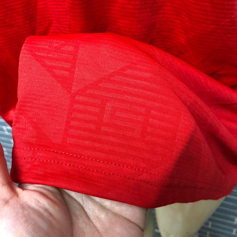 Đầm thun đỏ viền đen đồ si 2hand