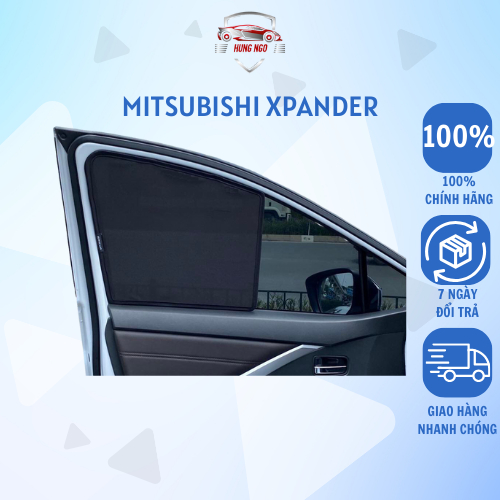 Rèm Che Nắng Xe Mitsubishi Xpander/Xpander Cross Loại 1 Mr.OTO. Chuẩn Khít Theo Xe. Bảo Hành 2 Năm