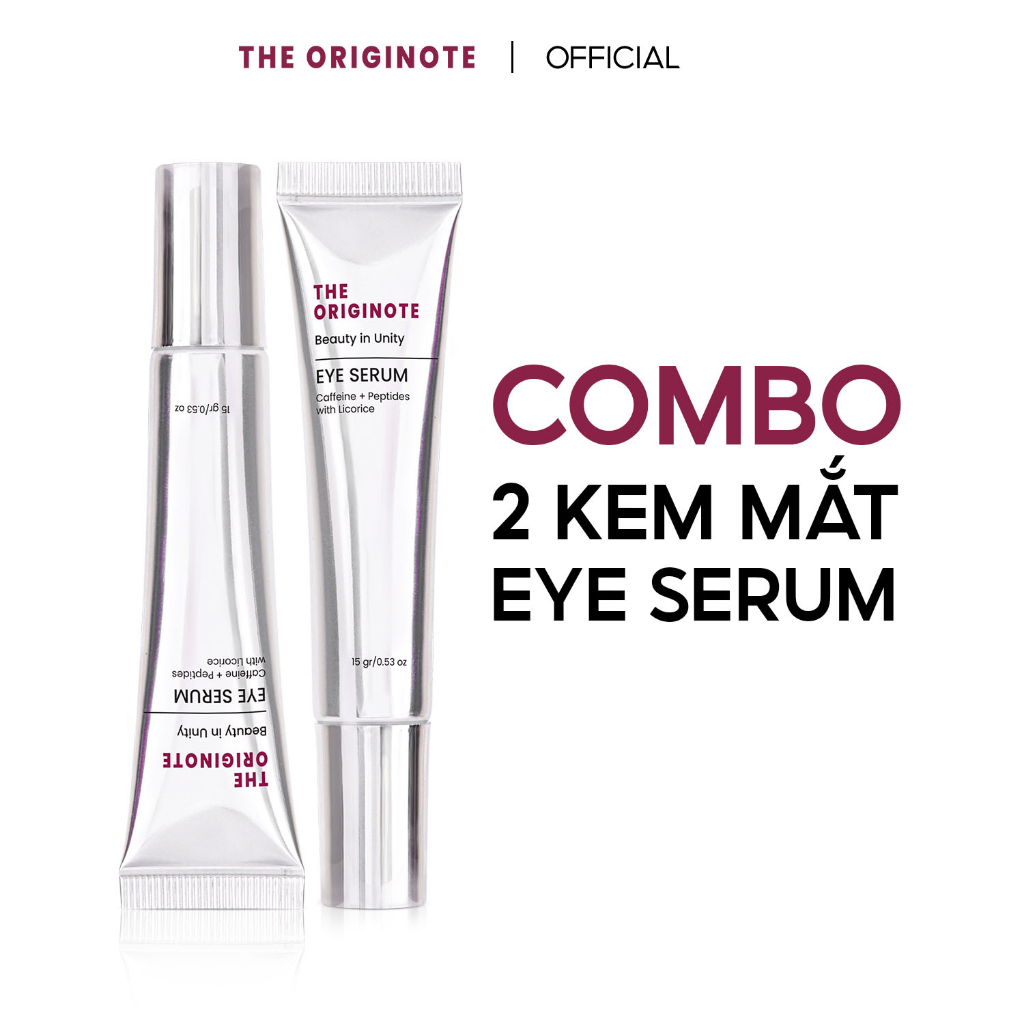 The Originote Combo 2pcs - Eye Serum