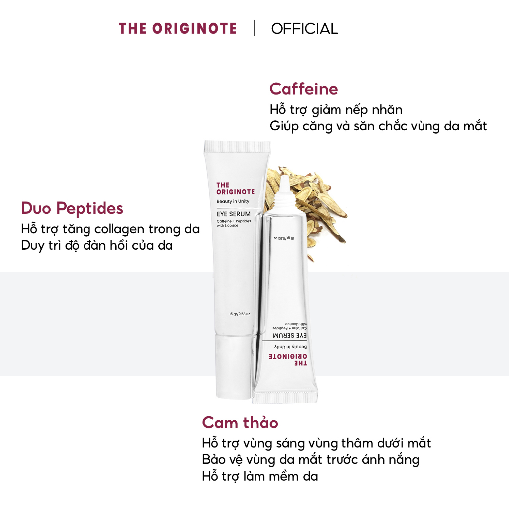 The Originote Combo 2pcs - Eye Serum