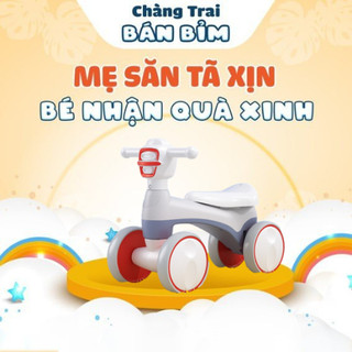 Xe chòi chân cho bé, Xe chòi hiện đại, xe tập đi cho bé - QUÀ TẶNG Chàng Trai Bán Bỉm