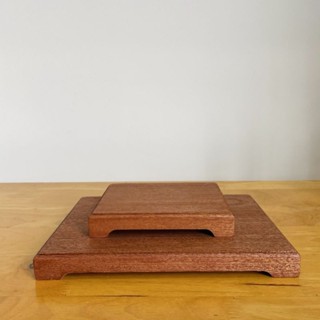 Đôn Gỗ, Đế Gỗ chữ nhật nguyên khối dùng đặt tượng, bonsai, ấm trà, thác khói trầm hương