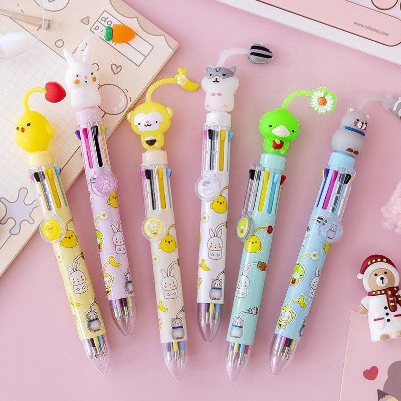 BÚT BI 10 NGÒI NHIỀU MẪU XINH