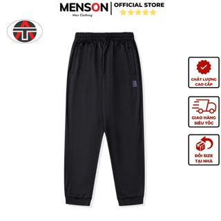  Quần nỉ thu đông nam thể thao cao cấp chuẩn form Menson MD01 Quần nỉ nam mùa đông thể thao mặc nhà 2023 Hàng Cao Cấp 