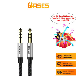 Dây cáp âm thanh chất lượng cao aux audio 3.5 baseus m30