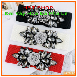 Đai váy - nịt váy hoa đá sang chảnh