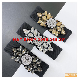 Đai váy - nịt váy hoa đá sang chảnh