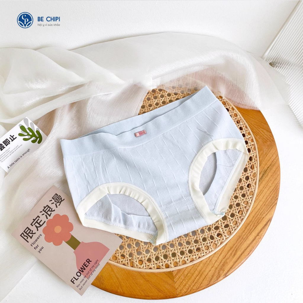 Combo 3 Quần Lót Nữ Cotton Co Giãn 4 Chiều Thấm Hút (45-55kg) QL9015 By Bechipi