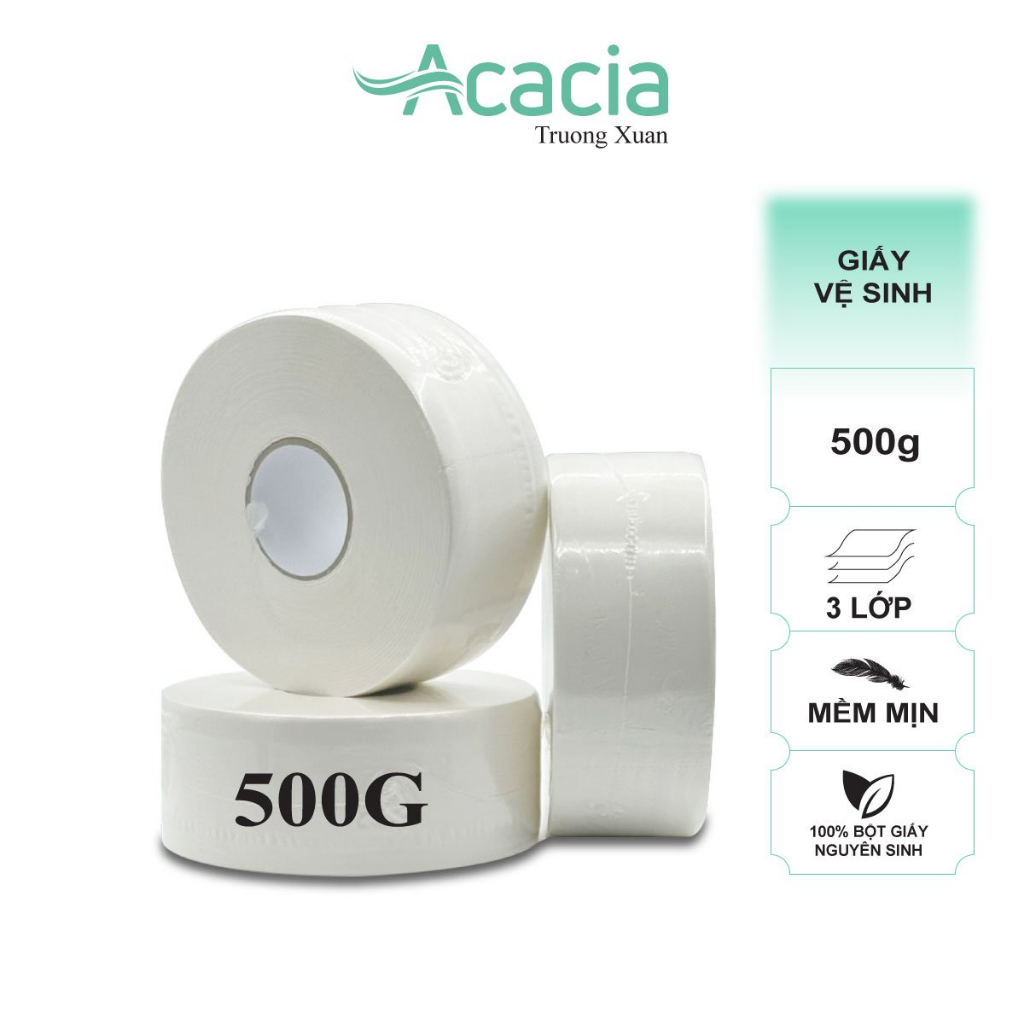 Giấy vệ sinh cuộn to 500g