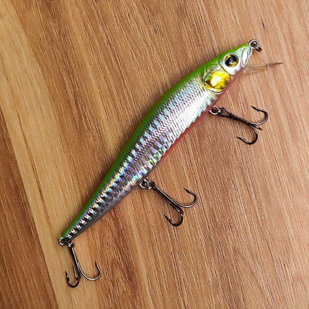 Mồi câu lure cá giả MEGABARRA Jerk 110mm 14.5g