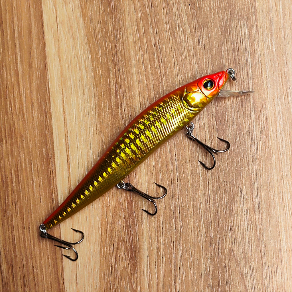 Mồi câu lure cá giả MEGABARRA Jerk 110mm 14.5g