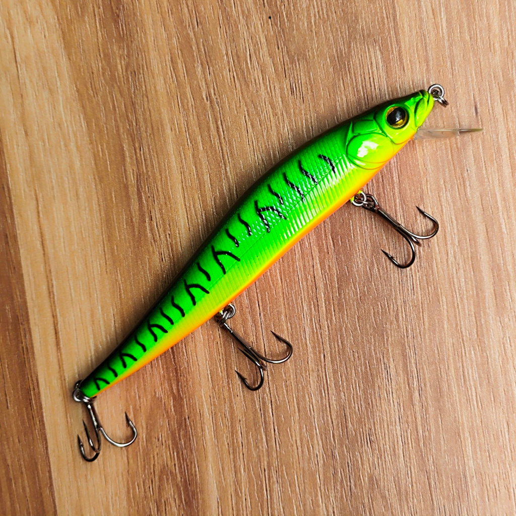 Mồi câu lure cá giả MEGABARRA Jerk 110mm 14.5g