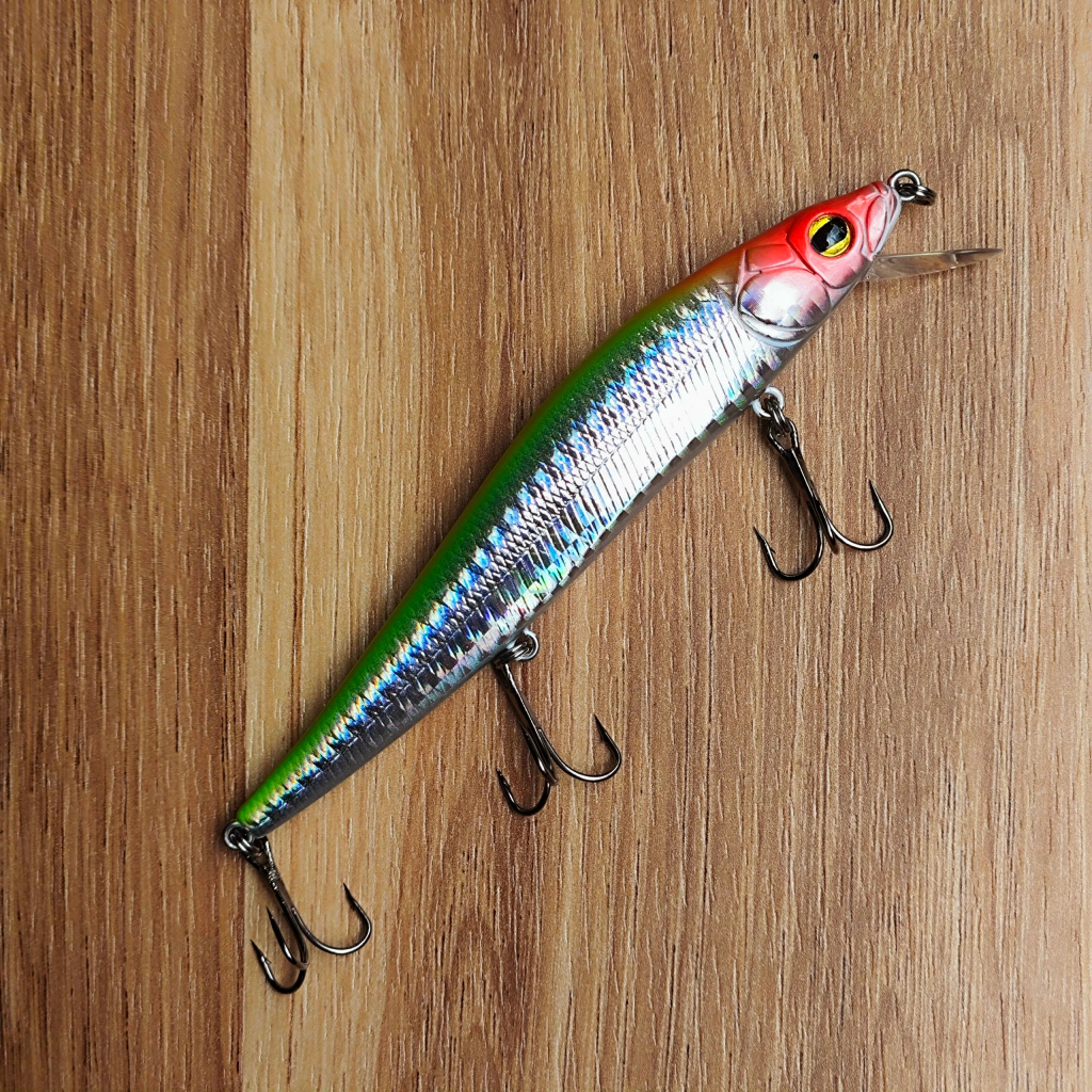 Mồi câu lure cá giả MEGABARRA Jerk 110mm 14.5g