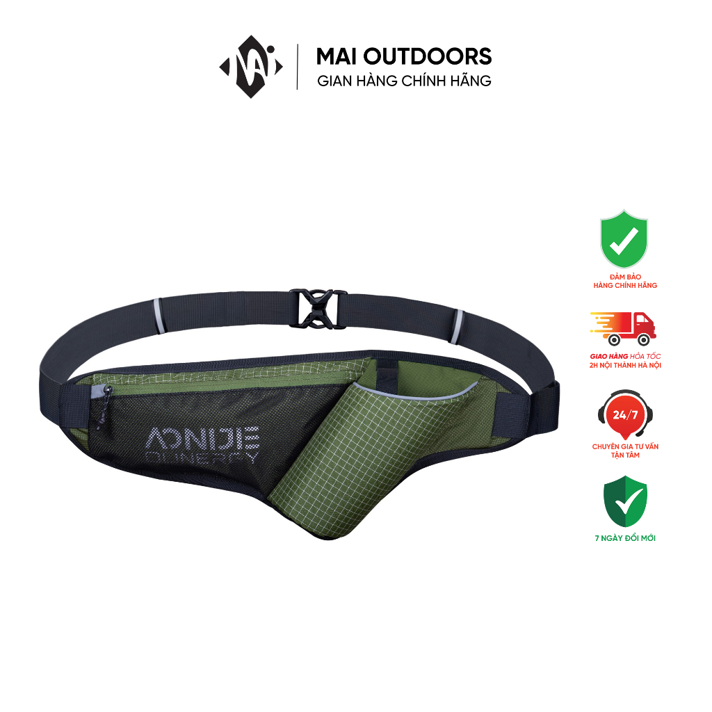Đai chạy bộ 1 bình nước Aonijie W8109 (không gồm bình nước)