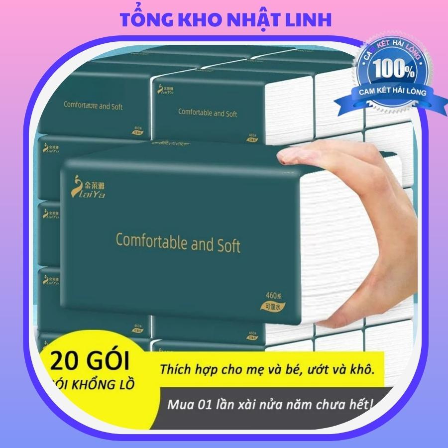 Giấy ăn Laiya Nội địa Trung - thùng 20 gói giá rẻ