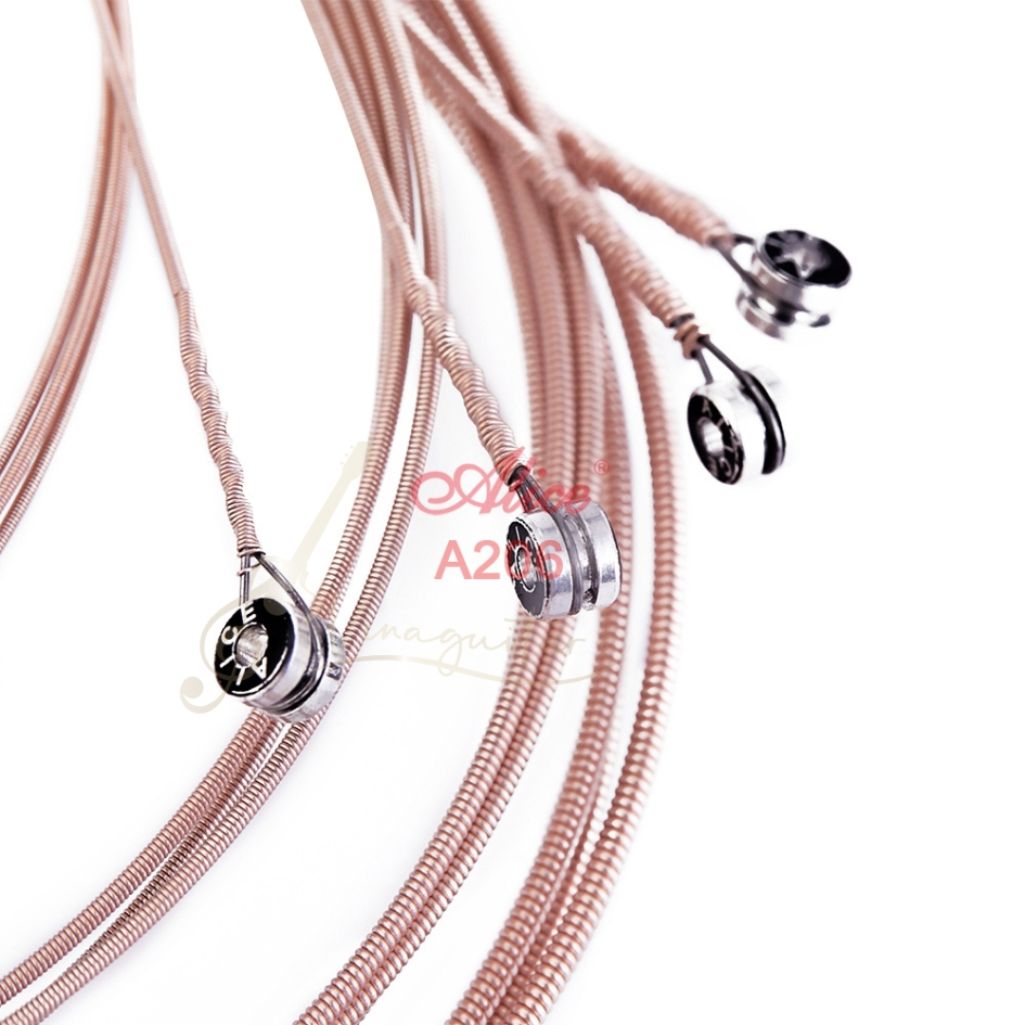 Dây Đàn Guitar Acoustic Alice AW206 2023 Ball-ends 2023 Chính Hãng