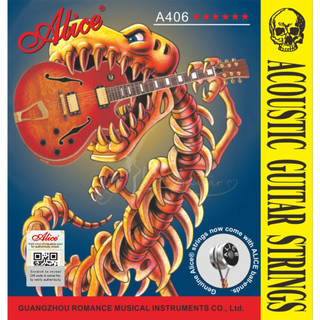 Dây đàn guitar acoustic alice aw406 2023 ball-ends 2023 chính hãng