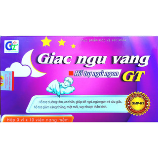 Giấc Ngủ Vàng giúp dễ ngủ, ngủ ngon giấc