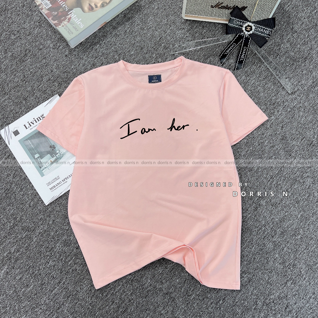 Áo phông basic I AM HER trẻ trung hiện đại năng động DORRIS N